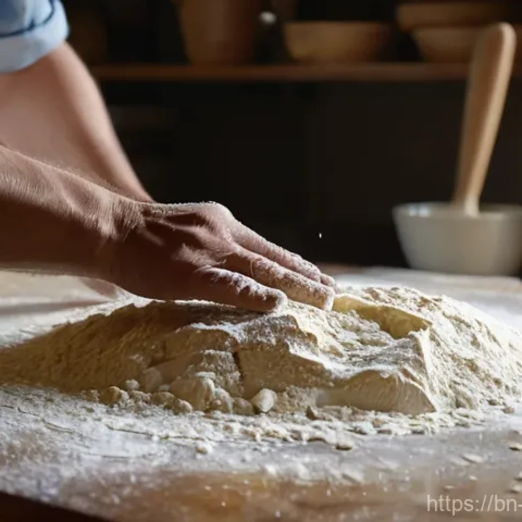 제과제빵 취업에 도움되는 경력 관리 - **Prompt 1: The Artisan Baker's Hands**
"A close-up, high-definition photograph capturing the sk...