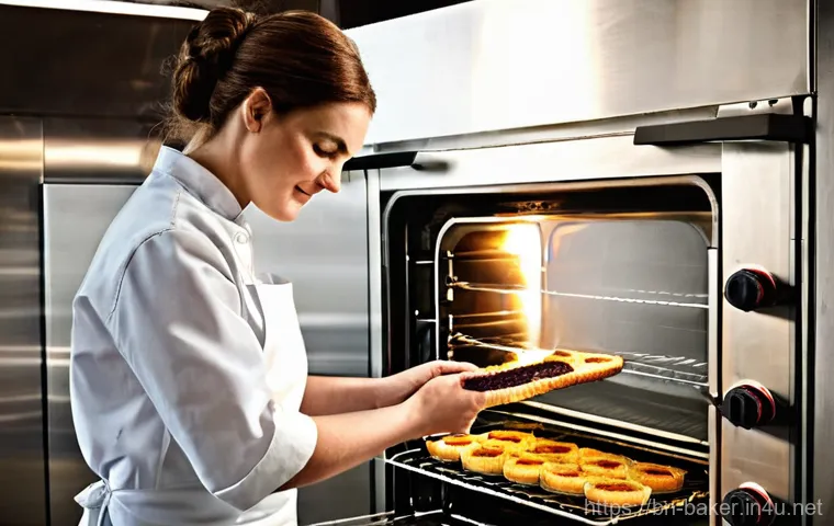 제과제빵 실무와 이론 차이점 - **Prompt:** A serene female baker, dressed in a tasteful and clean apron over casual clothing, is me...