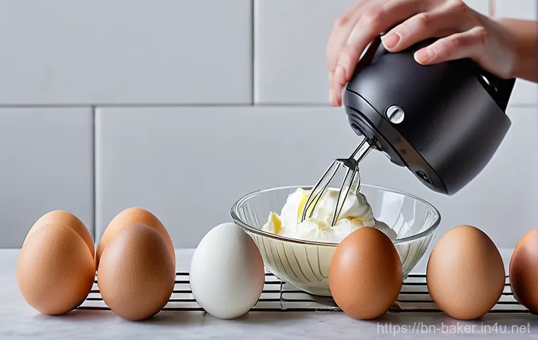제과제빵 실무와 이론 차이점 - **Prompt:** A focused baker, wearing a practical, clean chef's jacket, is carefully observing the in...