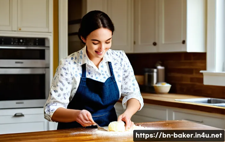 제과제빵 전문가 되는 법 - **Prompt 1: The Aspiring Baker's First Steps**
    A young woman in her late teens, wearing a clean,...